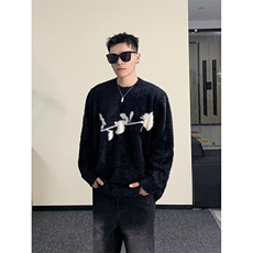 G110-P572025秋冬季新款潮流帅气毛衣男青少年针织高品质，男装针织衫/毛衣，电商B323A