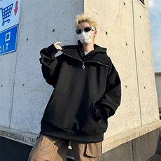 E16P45春秋男女同款新款卫衣男生套头衫时尚宽松打底衫，男装T恤，星座512-6