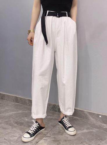 休闲老爹裤，女装，知名度