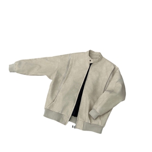 高品质 设计感pu皮结构夹克外套男 CP96-特p75图片