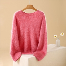 2025年秋季通勤套头单件长袖一线阔版圆领时尚百搭通勤，女装羊绒衫，英集羊绒