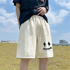 重磅夏季麂皮绒休闲短裤休闲五分裤JDK477-特p25控48，男装牛仔裤，电商B370