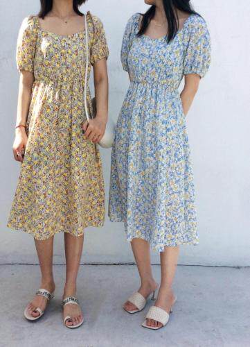 现货刺绣连衣裙，女装连衣裙，TOP.1