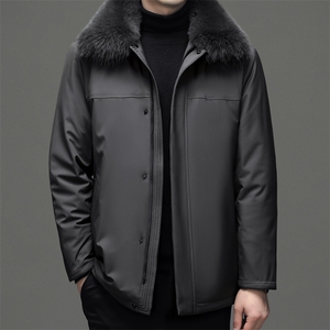 XLALW92306秋冬新款2023年男士休闲羽绒服加厚保暖夹克外套P325图片