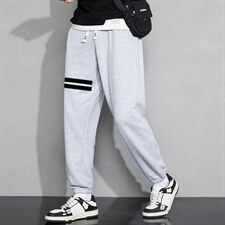 休闲裤男22秋冬新款舒适百搭运动裤潮牌修身工装裤学生卫裤Z920，男装休闲裤，星座815-2