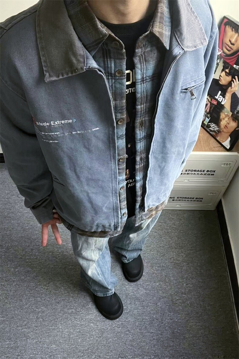特P60无差价冬季百搭绵服外套工装棉衣-HY8520港风内景,男装棉衣,电商A003