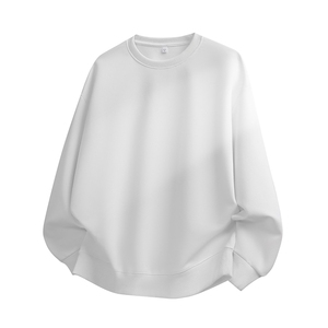 抖音得物高品质二开支持退换 26春装美式宽松曼巴纯色圆领卫衣Y77图片