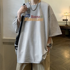 华夫格t恤男短袖男大码五分袖大皂风HT73384-P22，男装T恤，电商A040