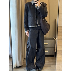 【有货】CLY6628CC-特P85小香风拼接翻领夹克外套男高级感，男装夹克，星座1007（原301D）