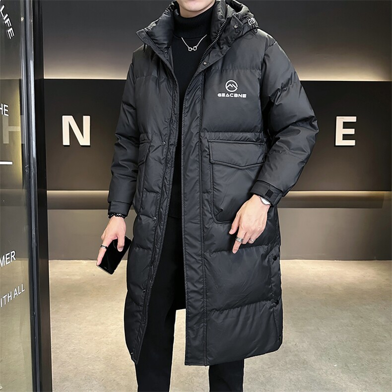长款男冬季2025新款连帽加厚防寒服外套A313-8808-P285,女装短外套,电商A313