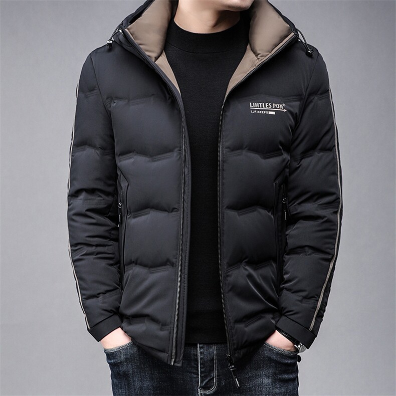 B8303锦氨精品面料鸭绒90绒子含量男士高端羽绒服主推大货,男装羽绒服,钱塘207-3