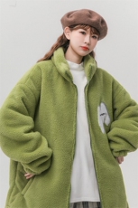 羊羔毛棉衣外套加厚棉服夹克厚港风日系棉袄1016-1W57P118K158，男装夹克，星座1016-1（原电商B408-1）
