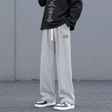 时尚华棉宽松直筒oversize美式潮牌运动卫裤-X1685特批39，男装休闲裤，星座718