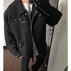美式复古cleanfit解构外套男春秋高级感设计飞行员夹克WL2355-P78，男装夹克，星座1008