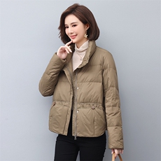 2022新款时尚保暖羽绒服修身显瘦短款外套，女装羽绒服，依恋蒂丝