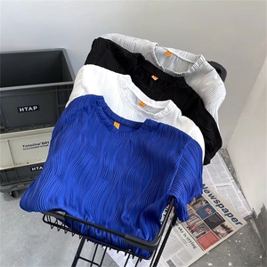 男圆领T恤宽松短袖T377P28