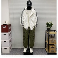 潮流简约时尚新款男女同款连帽薄夹克外套流行气质文艺HH1256P38，男装夹克，星座1013-5