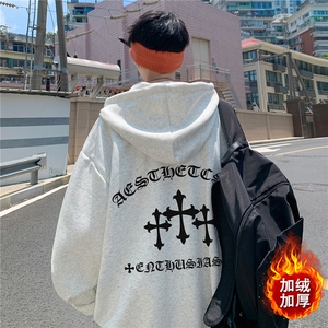 ！重磅大码M-4XL得物品质加厚连帽卫衣 RH6249-特P35加绒P43图片