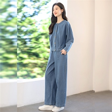 叶笙衣套装82560-160，女装套装/套裙，叶笙衣