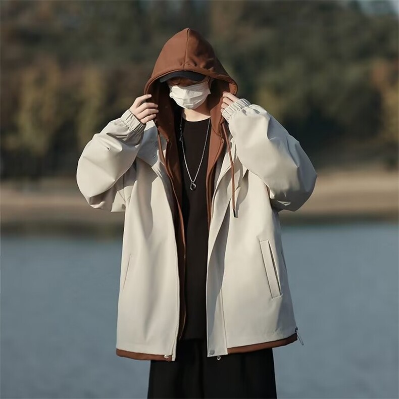 美式秋冬季新款假两件外套JW16P70,女装短外套,星座1116-2