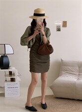 香丽迪网红chic高级感丝滑醋酸外披两件套，其它，香丽迪1