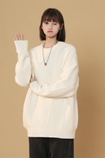 M8179/P65冬季毛衣男冬季慵懒?潮牌针织衫秋冬美式复古保暖外套，女装针织衫/毛衣，电商A141