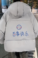 MY16183-P100加厚加绒连帽棉衣男大码棉服男面包服男，男装棉衣，电商A040