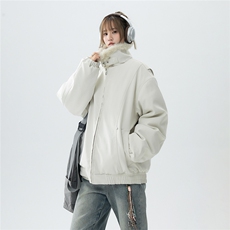 CLEANFIT座山雕棉服美式高街设计感重磅翻领外套A170-M902-TP108，男装棉衣，电商A170