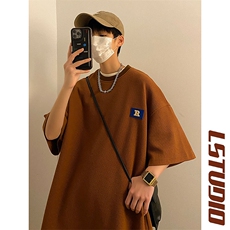 潮牌短袖t恤男士夏季重磅春秋23新款上衣服潮流-JK23223-P25控38，男装T恤，星座605(原A050)