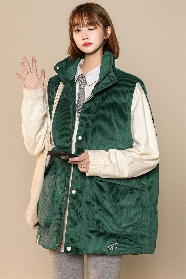 冬款潮中性风加棉马甲背心棉服宽松立领外套男士8156-P95控价118,男装背心/马甲,电商A441-1