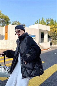 【现货】冬季新品，欧版宽松羽绒服,女装羽绒服,雯哲