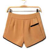 时尚显瘦高腰热裤女夏季新款休闲百搭宽松短裤学生韩版潮流裤子，女装短裤/热裤，秋牧寒烟