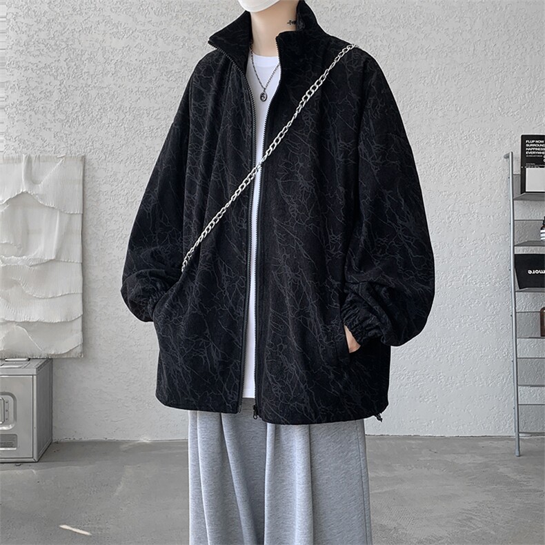 现货JK10069-特批55夏季大码高品质夹克外套宽松情侣上衣,男装夹克,电商A059