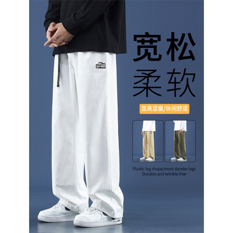 纯棉工装休闲裤男春秋季宽松直筒男/女同款K662特批41,男装休闲裤,星座718-1