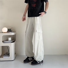 工装裤男美式街头复古宽松高街长裤9023-P55，男装工装外套，电商B380（原B361）