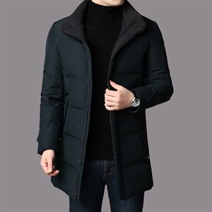 B19017钱塘2020-1冬季男士爆款羽绒服高端90白鸭绒P310图片