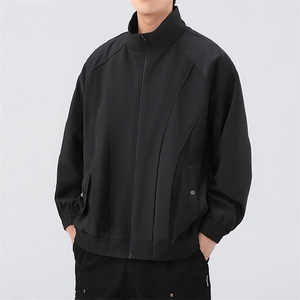 户外夹克男立领纯色上衣冲锋衣外套DSA157B-JK7866-P55图片