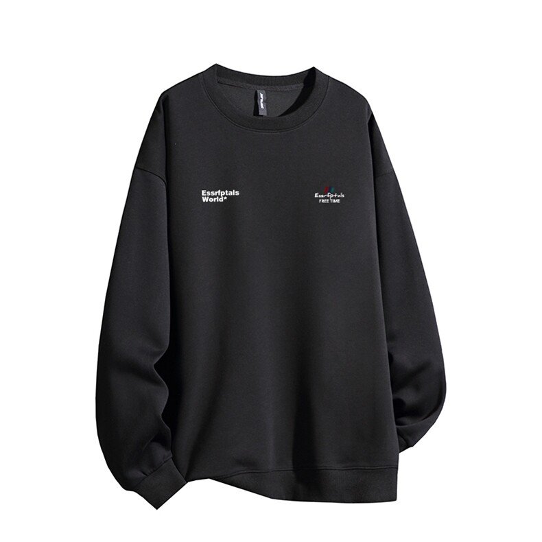 得物供货、复合重磅420克现货圆领卫衣宽松HD019-1-HMY423-P35,男装卫衣,电商019-1