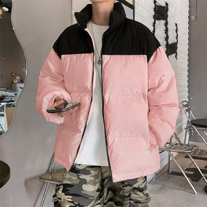冬季新款羽绒服 D5562-TP160248 保暖宽松百搭90绒撞色外套男图片