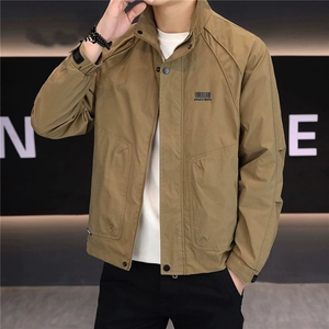 春秋新款男士休闲夹克外套潮流百搭立领夹克JK939-P64图片