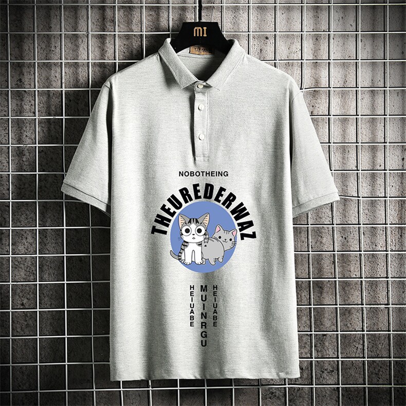 PL57160-P35翻领短袖polo衫男大码胖子半袖t恤男有领保罗衫,男装Polo衫,电商A040A