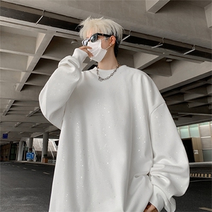 抖音得物高品质重磅全棉二开支持退换 360克满天星圆领卫衣 CM09图片