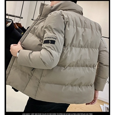 秋冬新款棉衣男潮流御寒加厚面包服休闲宽松时尚百搭外套，男装棉衣，星座1013
