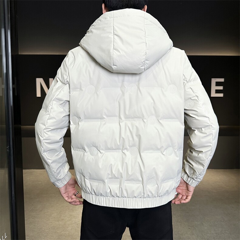 Q2-3J-2126控239男士连帽羽绒服冬季通勤加厚冬装外套时尚百搭,男装羽绒服,电商B388