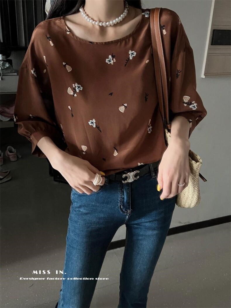 现货宽松中袖上衣，其它，蜜思印·金