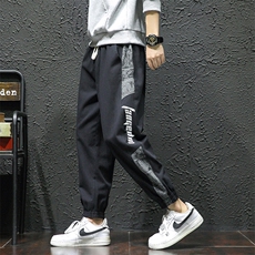 黑墙秋冬43新款男士拼色大码休闲裤QT91098%棉2%纤维，男装休闲裤，星座617B