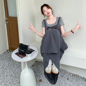 新款 现货主推二件套背带连衣裙9853-P125-K178图片