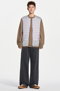 美式内搭外穿开衫马甲轻薄保暖羽绒服90白鸭绒 XZ309 Y95655  P95图片