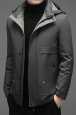 BZ2220钱塘2020-3冬季羽绒服白鸭绒防寒保暖外套加厚P200，男装羽绒服，钱塘207-3