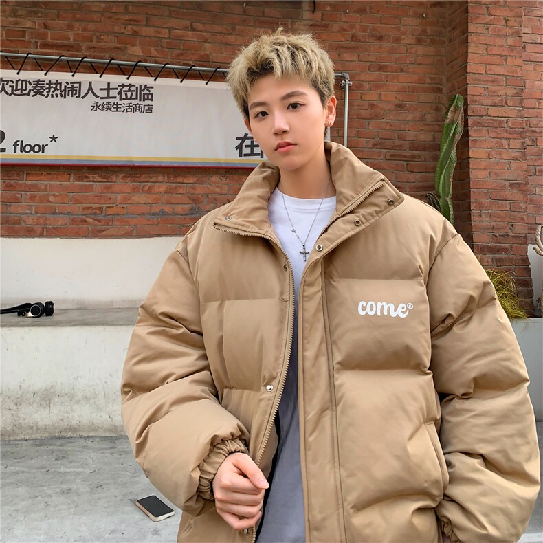 冬款品质可拆卸围脖百搭棉衣男女外套XMY2310-110控148抖音控168,男装棉衣,电商B370
